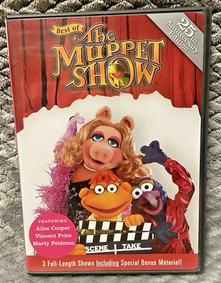 Best of the Muppet Show: (DVD,2001)Alice Cooper,Vincent Price, Marty Feldman NEW - Image 1 of 3