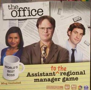 The Office TV Show, Assistant to The Regional Manager Party Game, (RM G2-BW) - Picture 1 of 2