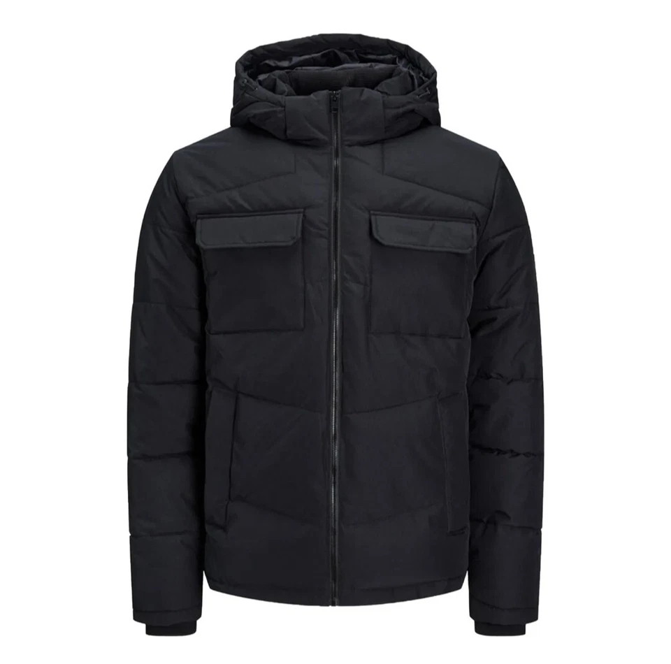 Abrigo chaqueta acolchada con capucha Jack & Jones (mediano), (grande), (2XL) Foto 1 de 1