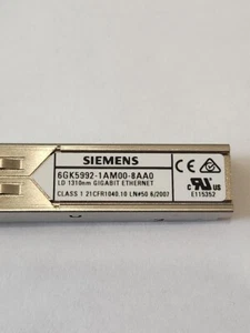 Siemens 6GK5992-1AM00-8AA0 1000BASE-LX SFP 1310nm 10km SM LC IP20 for SCALANCE X - Picture 1 of 9