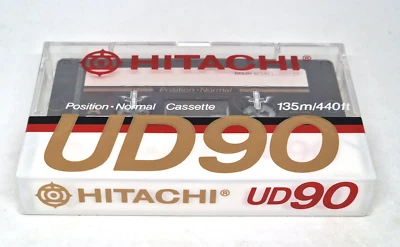 Cinta de casete de audio en blanco HITACHI UD 90 (sellada) NUEVA Foto 1 de 4