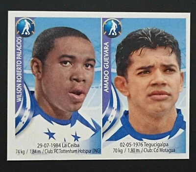Copa Mundial Navarrete Sudáfrica 2010 FIFA #438 WILSON PALACIOS/AMADO GUEVARA Foto 1 de 2