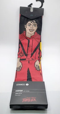 Stance x Michael Jacksons триллер носки Майкл Джексон L экипажа новый - Изображение 1 из 4