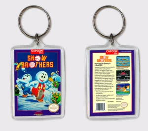 SNOW BROTHERS NINTENDO NES LLAVERO KEYRING - Imagen 1 de 1