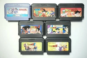 Famicom Dragon Ball 1 2 3 Z1 Z2 Z3 Gaiden 7 Japan FC games US Seller - Picture 1 of 1