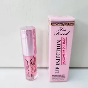 Too Faced Lip Injection Maximum Plump Lip Plumper, 1.5g, Travel Size, New In Box - Picture 1 of 4