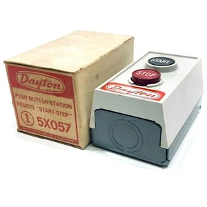 Stazione Pulsante 5X057 Dayton Telecomando Start-Stop - Foto 1 di 6