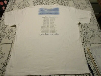 CAMISETA ALL WATER WIDE OUTDOOR IN THE BLUE GIRA MUNDIAL 2000 - ÁLBUM CD RARO LG Foto 1 de 4