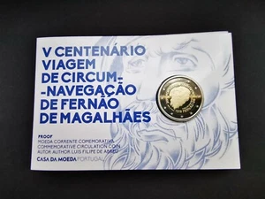 Portugal 2019 coin 2 euro proof 500 years of the first circumnavigation - Picture 1 of 3