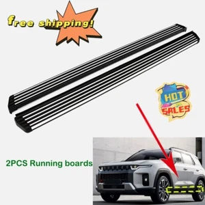 Running Board Side Step Pedal Nerf Bar Fits for SsangYong Torres 2023 2024 2PCS - Picture 1 of 6