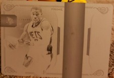 TERRENCE WILLIAMS 2009-10 National Treasures NBA Logoman PRINTING PLATE 1/1 of 1