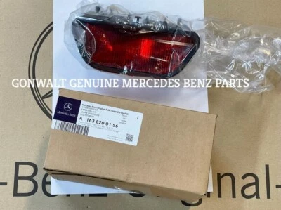 Tercera lámpara de freno OEM 1638200156 Mercedes Benz Clase ML W163 98-05 3RD Foto 1 de 3