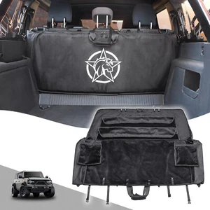 Black Soft Top Window Storage Bag For Ford Bronco 4 Door Accessories 2021-2023 - Picture 1 of 10