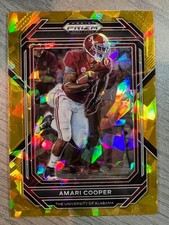 Amari Cooper 2023 Panini Prizm Draft Picks - Gold Ice Prizm #5 Alabama