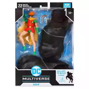 Figura de acción A404 DC Multiverse The Dark Knight Returns Robin con caballo BAF - Imagen 1 de 6