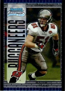 2005 BOWMAN CHROME ROOKIE Barrett Ruud Rookie Tampa Bay Buccaneers #140 - Picture 1 of 2