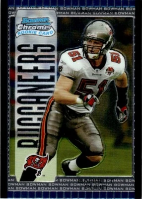 2005 BOWMAN CHROME ROOKIE Barrett Ruud Rookie Tampa Bay Buccaneers #140 - Image 1 of 2