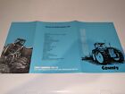 COUNTY 754 TRACTOR 1972 BROCHURE  SPECIFICATION DATA slh 1000/1/11/73