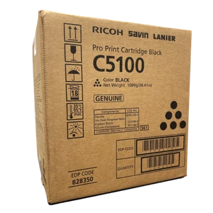 Black Ricoh C5100s Toner Cartridge (828350) Genuine - Picture 1 of 5