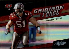 2011 Absolute Memorabilia Gridiron Force Spectrum Card #2 Barrett Ruud /100