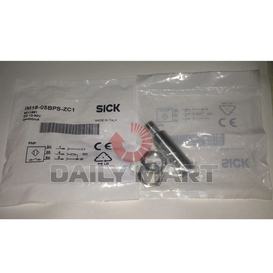 SICK IM18-05BPS-ZC1 INDUCTIVE PROXIMITY SENSOR SHIELDED NEW - Image 1 of 1