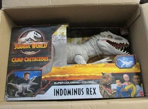 Jurassic World Indominus Rex Super Colossal Camp Cretaceous 3 foot figure MISB - Picture 1 of 1