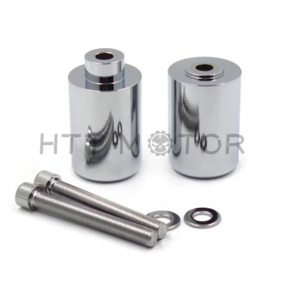 Deslizante de marco de aluminio HTT para 00-01 Honda CBR 929RR 02-03 CBR954RR RR cromado Foto 1 de 4