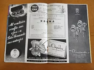 Programa Argentina Teatro Colón Ópera Norma María Callas A Vela Lemeni 1949!! - Imagen 1 de 5