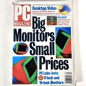 PC Magazine Vintage October 7 1997 Big Monitors Personal Computers Vol 16 No 17 - Imagen 1 de 13