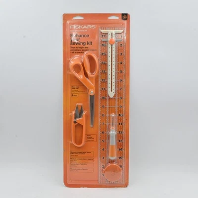 Fiskars Sewing Essentials Set With Scissors Thread Snips & Acrylic Ruler - Image 1 of 4