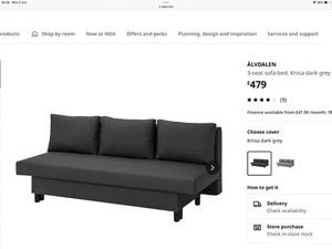 IKEA SOFA BED - Picture 1 of 7
