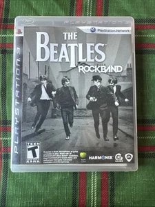 The Beatles: Rock Band (Sony PlayStation 3 PS3, 2009) CIB disco pulito spedizione gratuita - Foto 1 di 4