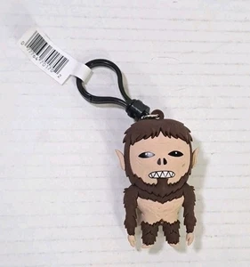 Attack on Titan Monogram Anime Serie 3 Beast Titan Borsa Clip Portachiavi Nuovo Aperto - Foto 1 di 2