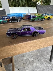 Hot Wheels Custom Continental Mark III - Purple - Vintage Redline - Picture 1 of 13
