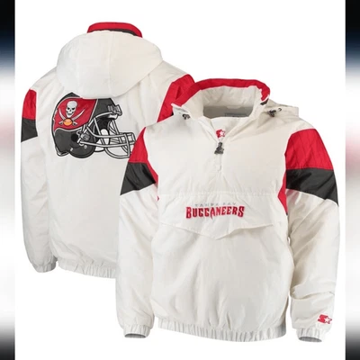 NWT Men's Tampa Bay Buccaneers Starter White Thursday Night Lights Breakaway - Image 1 of 4