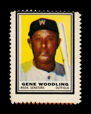 Juego de estampillas Topps 1962-Break Gene Woodling *GMCARDS* Foto 1 de 2