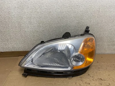 2001 - 2003 Honda Civic Coupe Left Driver LH Headlight Halogen Oem U3069 DW - Image 1 of 4