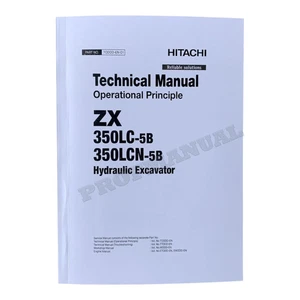 Hitachi zx350LCN-5B Bagger Operational Principle Service Manual TODDD-EN-01 - Bild 1 von 4