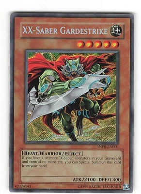 Yugioh XX-SÄBEL-GARDIST , anpr-en000 Secret Rare englisch Near Mint  - Bild 1 von 2