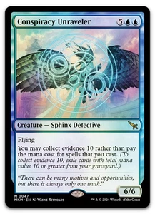 Conspiracy Unraveler #47 (Foil) (NM) Murders Karlov Manor MKM Magic MTG - Picture 1 of 2