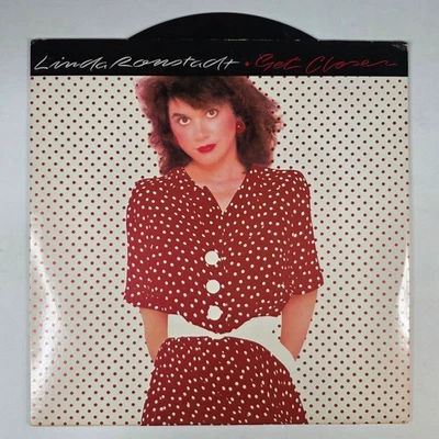 Linda Ronstadt - Get Closer 12" Record 1982 Warner Bros Pop Rock 33 RPM - Image 1 of 2