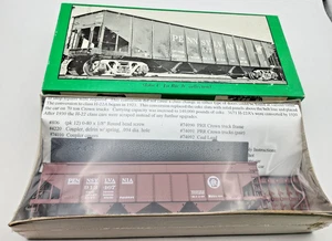Bowser Kit 56002 HO H-22a 4-Bsy Hopper PRR Circle Keystone Road #913467 - Picture 1 of 2