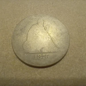 1876-S SEATED QUARTER * POOR 1 or less !! SUPERB LOWBALL CANDIDATE !! * - Picture 1 of 5