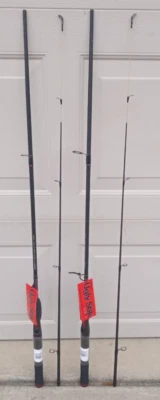 2 SHAKESPEARE UGLY STIK stick  GX2 7-foot " two piece spinning rods medium - Image 1 of 4