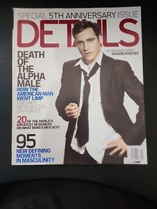 DETAILS magazine October 2005 Joaquin Phoenix Claire Danes No Label