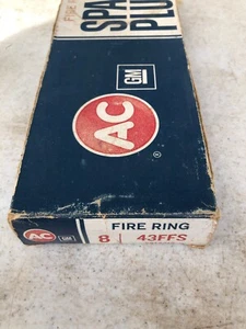 AC Fire Ring Spark Plugs # 46FFS - SET of 8 - NOS - Bild 1 von 4