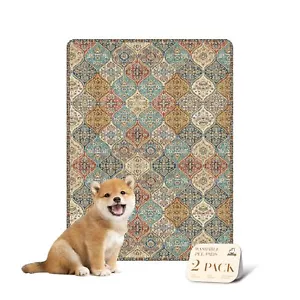 Washable Pee Pads for Dogs Stylish Non-Slip and Leak-Proof Pee Pads. Reusab - Picture 1 of 7