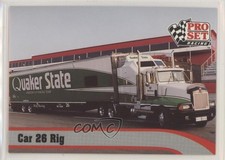 1992 Pro Set Winston Cup Steve Foster Car 26 Rig #222 Rookie RC