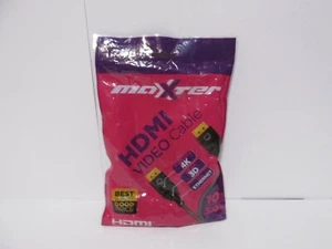 Maxter HDMI Video Cable High Speed with ETHERNET 10 FT /3.0 M - Picture 1 of 4
