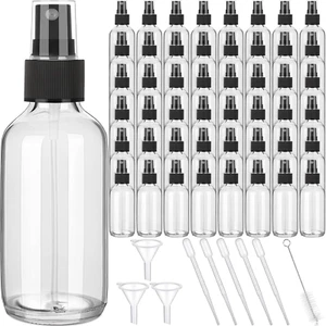 100 Pcs 4 Oz Mini Glass Spray Bottles Empty Small Essential Oil Bottles Fine Mis - Picture 1 of 7